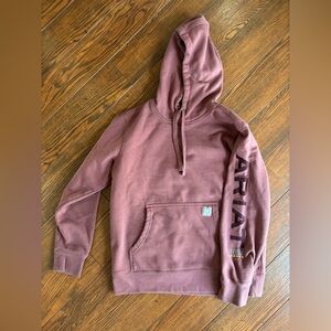 Ariat Mauve Rose Rebar Women's Hoodie Medium like new